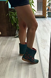 NEFTİ YEŞİL KEÇE TASARIM BOT