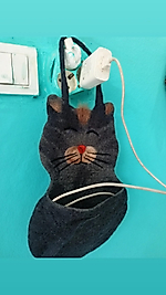 KEÇE TELEFON ŞARJI KILIFI