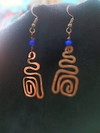 BAKIR SU YOLU SALLANTILI KÜPE